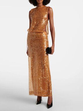 Christopher Esber Illuminate Sequin Seperation Gown